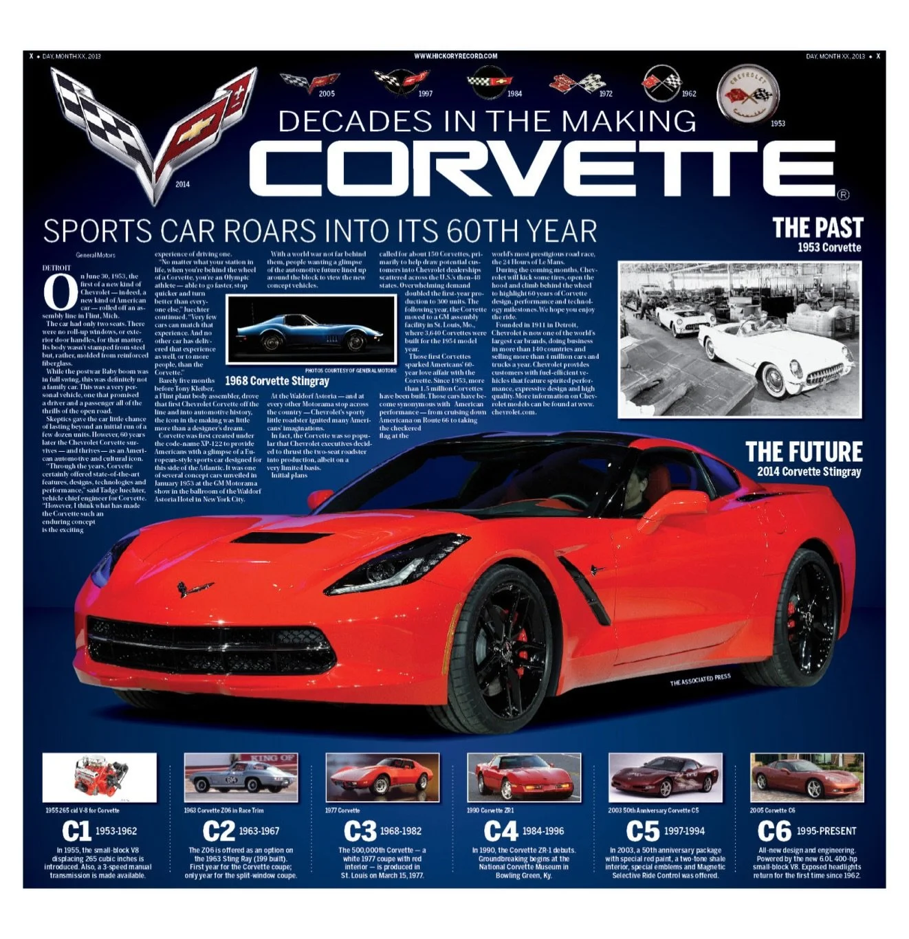 Hard to believe this was over ten years ago that I created this! Going through some of my previous works. One of my favorites.

#corvette #news #design