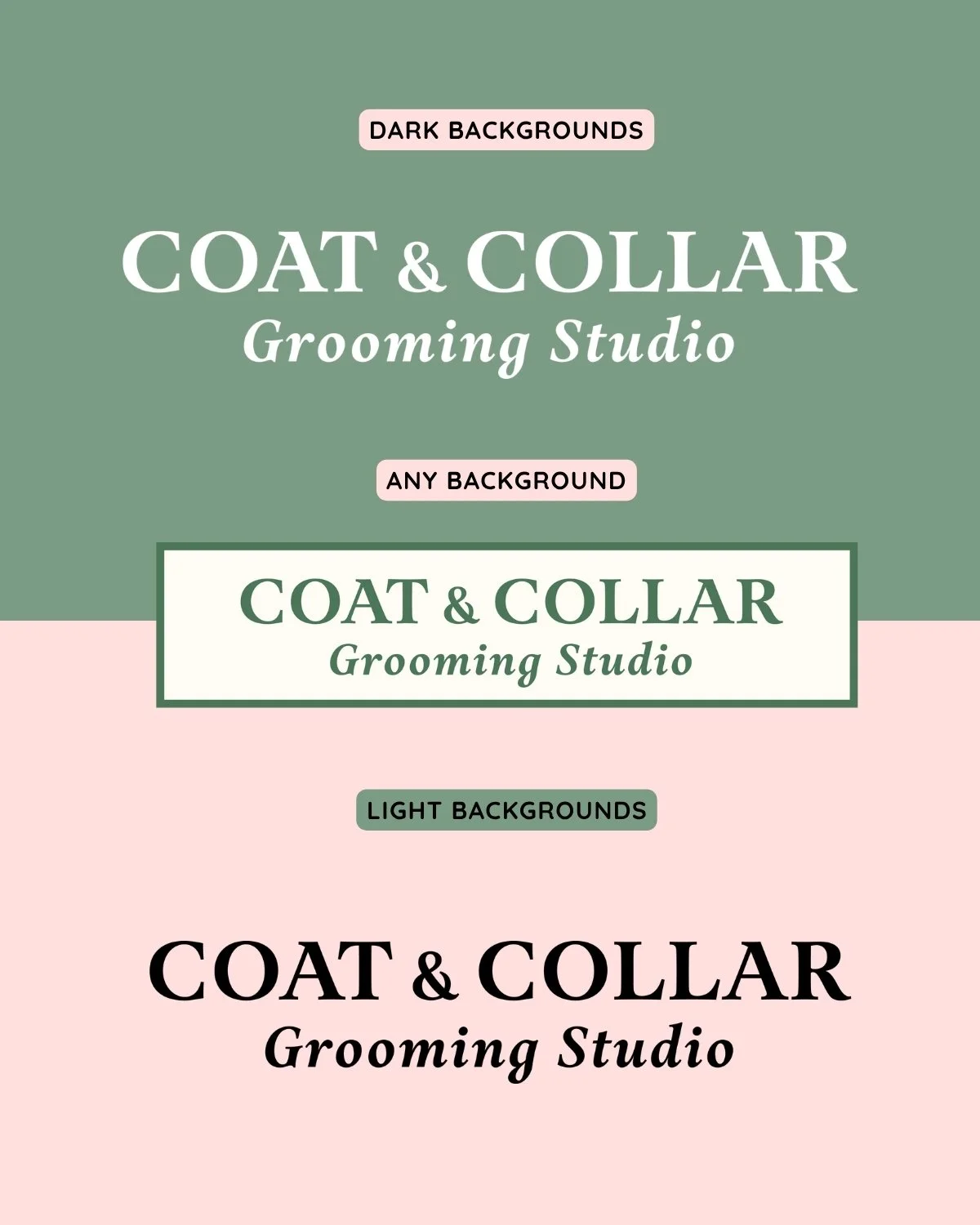 coat & collar custom dog groomer logo design luxe high end style laur cloud.jpg