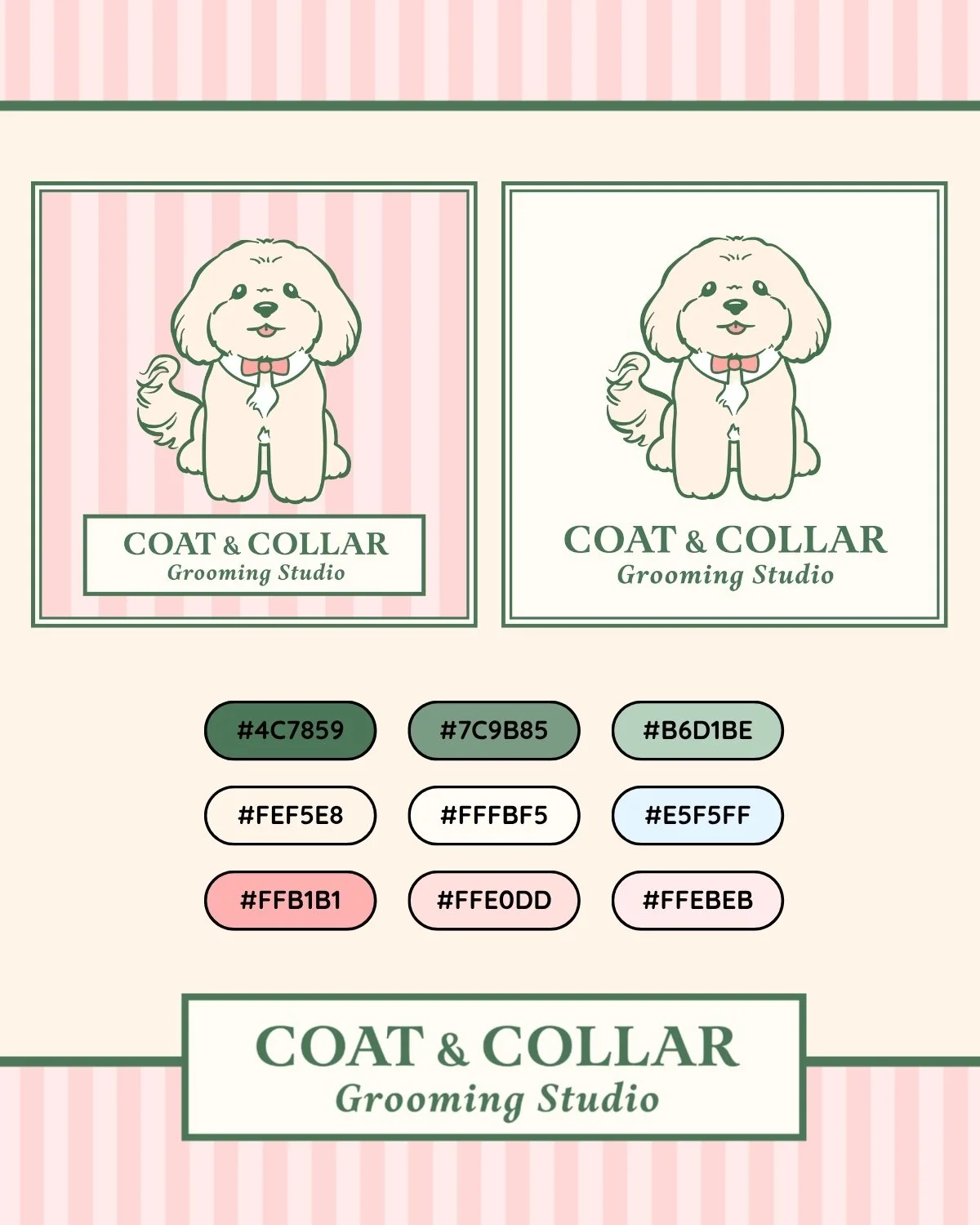 coat & collar dog grooming logo brand palette design laur cloud.jpg