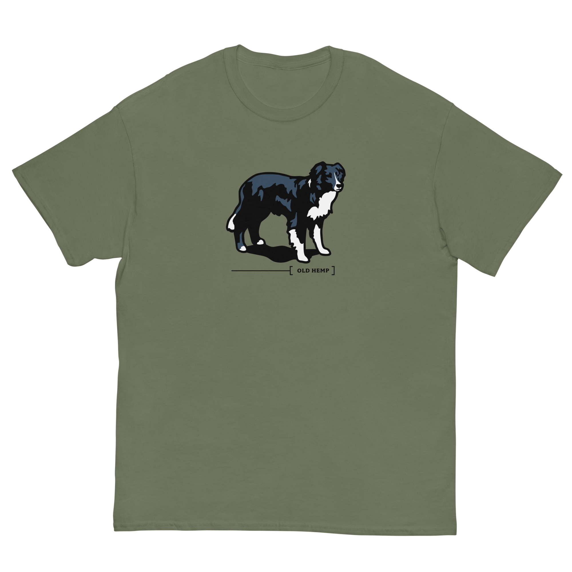 unisex-classic-tee-military-green-front-6a6acef98e575.png