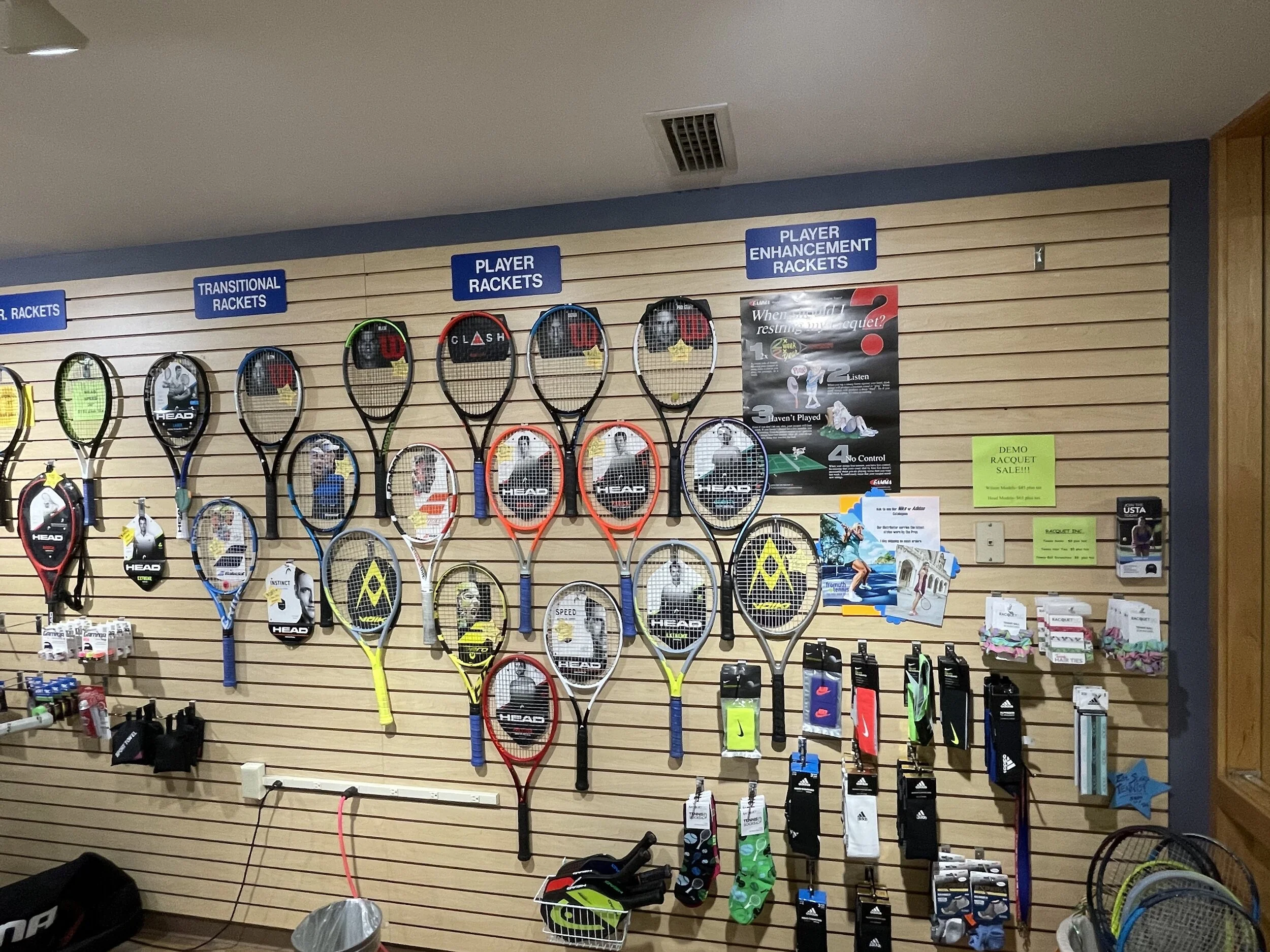 Pro Shop — Birchwood Racquet Club