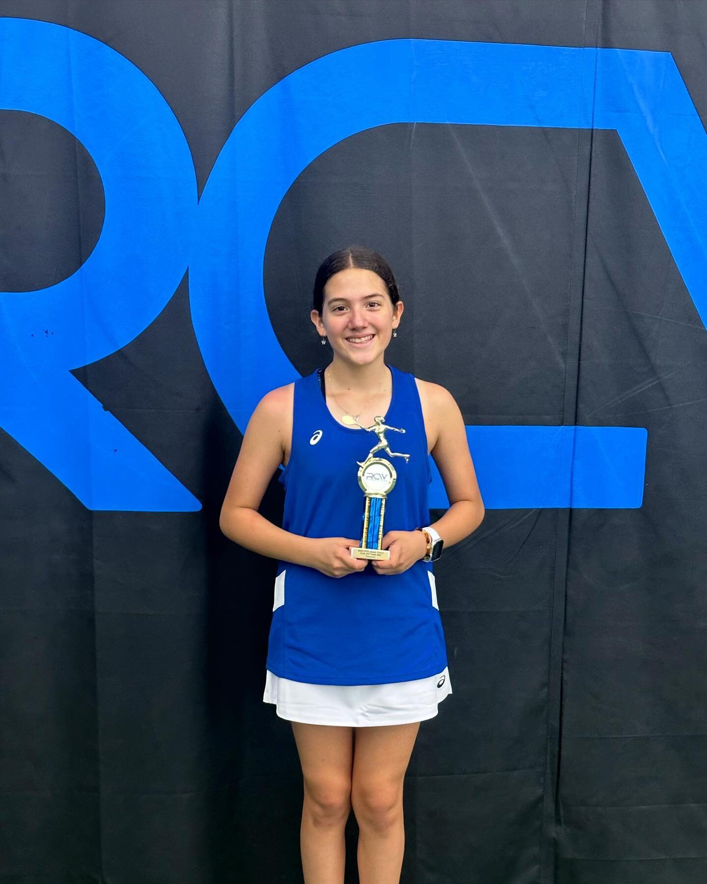 🏆 Another triumph for young player Avery O.! 

🥇Crushing the competition in yet another Pennsylvania tournament for the under 10s years old category. 

🌟 With the guidance of Coach Anastasia, Avery is improving her skills during her private lesson