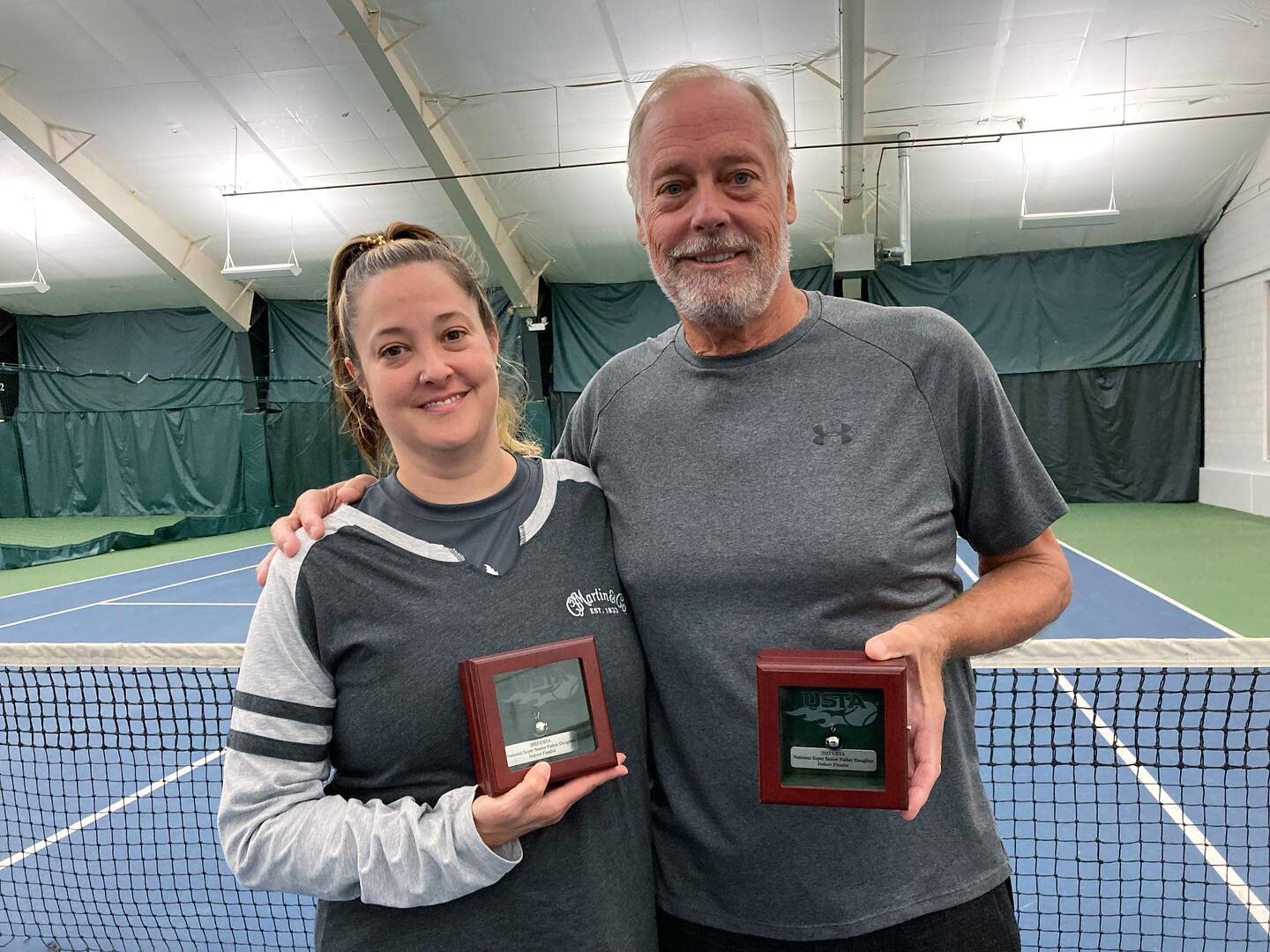 🎾🏆🎉 The Wins Keep Coming! 🎉🏆🎾

We are thrilled to extend our congratulations to our Club Manager and Coach, Liz Sherman, and her incredible father, Coach Bill Steege, Tennis Director Emeritus! They have made us proud by being USTA 2023 National