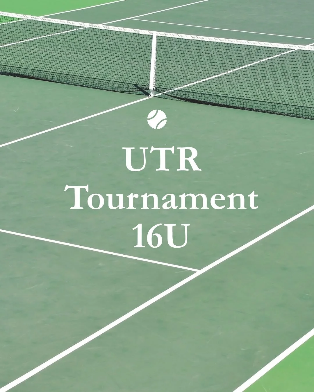Join our competitive UTR tournament 16U! πΎ
This is a great opportunity to gain match play experience, improve your UTR rating and compete in a fun environment!
πΎ Friday and Saturday, September 19th and
20th.
πΎMatches start on Friday at 7 pm