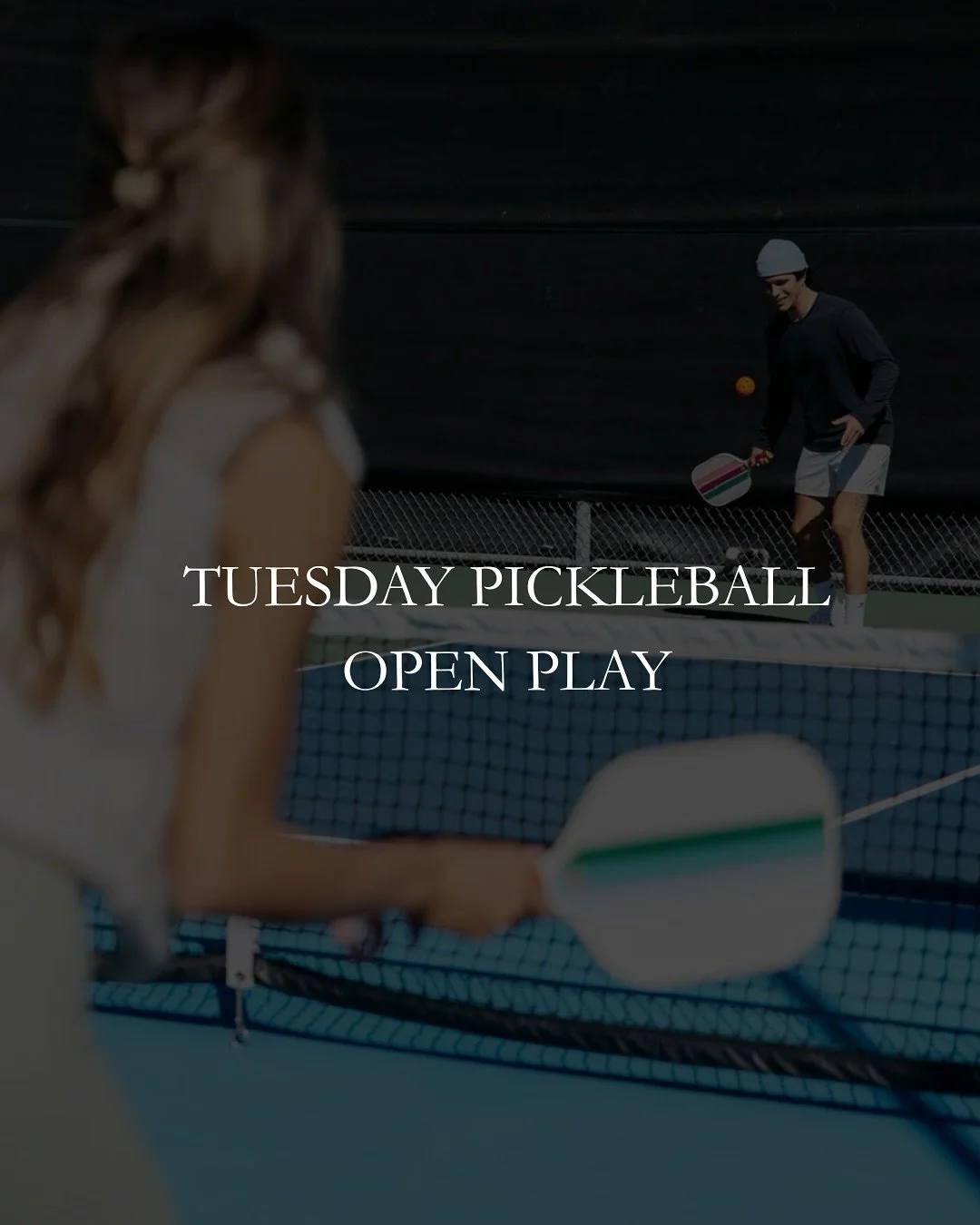 We love our Tuesday Open Play ! Always a great mix of energy, competition, and laughter on the courts. Nothing beats good games and good people 💥