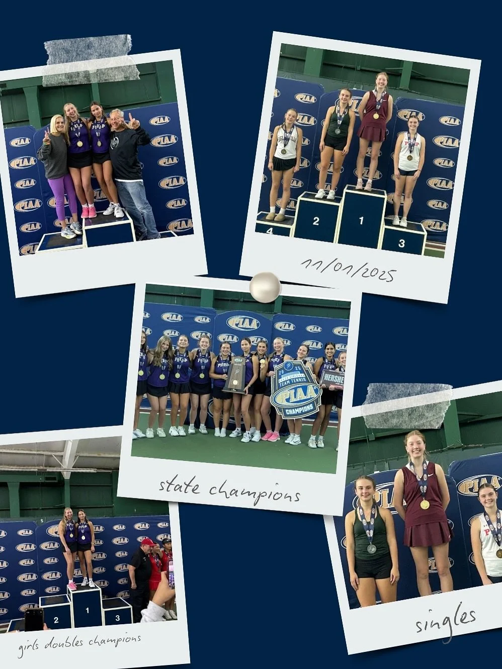 What an unforgettable weekend for our Birchwood family💚

&bull; Emma Cuck and Lily Lengyel captured the PIAA 2A Girls Doubles State Championship
&bull; Cara Evans claimed the PIAA 2A Girls Singles State Championship
&bull; The Scranton Prep Girls Te