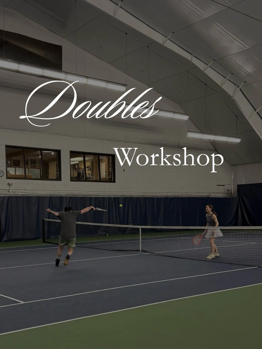 Great energy on court at our Doubles Workshop !

Focused on positioning, communication, and finishing points at the net &mdash; and it showed in the level of play 👏

So much fun working with this group. Love seeing everyone improve and compete at th