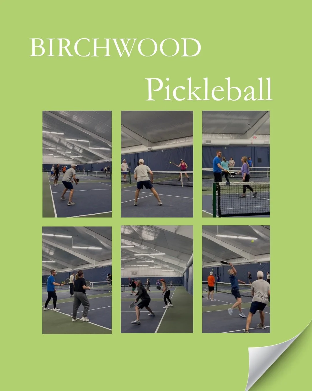 This is your sign to start playing pickleball at Birchwood!