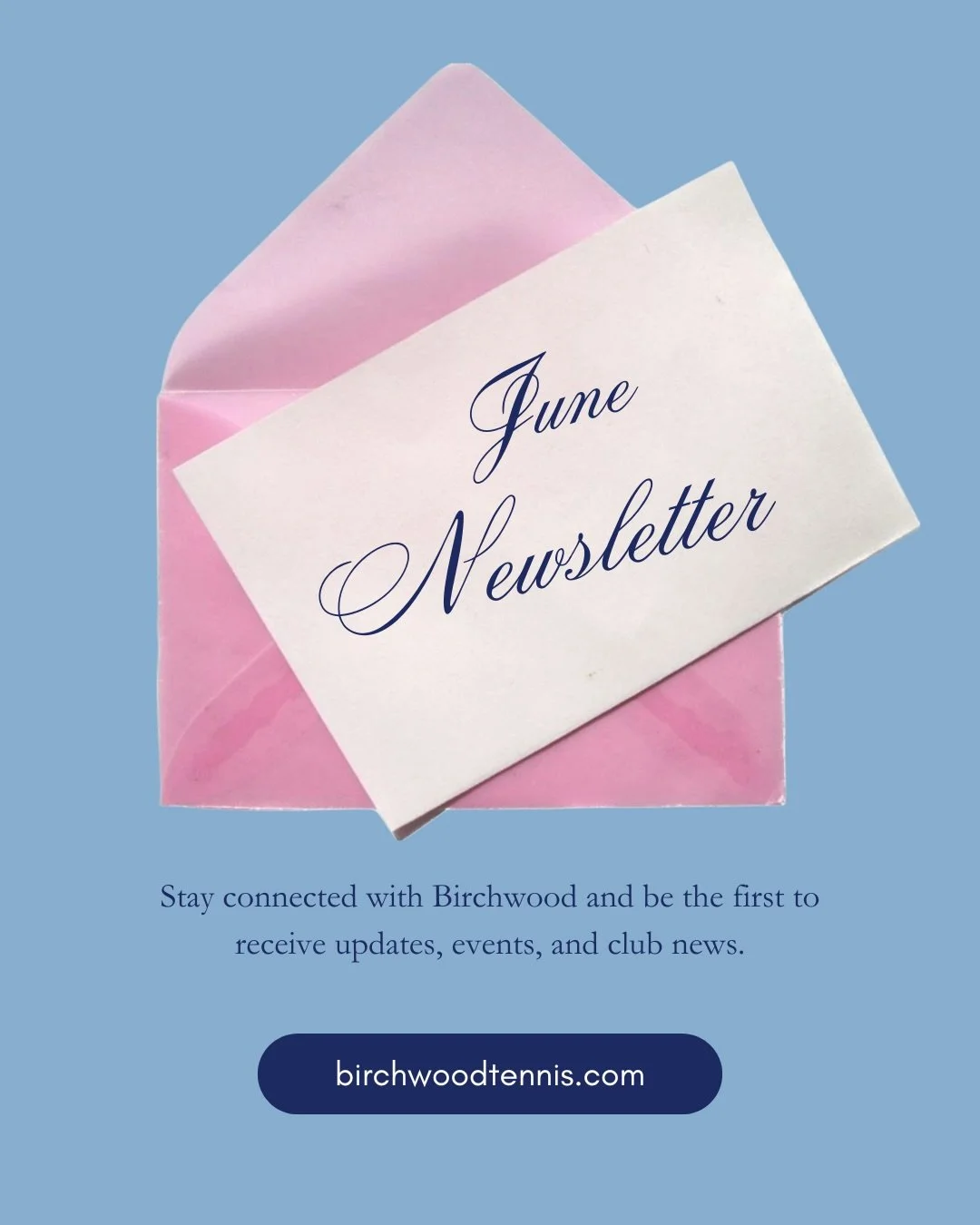 Our June Newsletter is here ☀️🎾

Summer is right around the corner at Birchwood Racquet Club, and we&rsquo;re excited for an amazing season filled with summer camp, junior tournaments, competition events, academy tryouts, adult clinics, pickleball, 