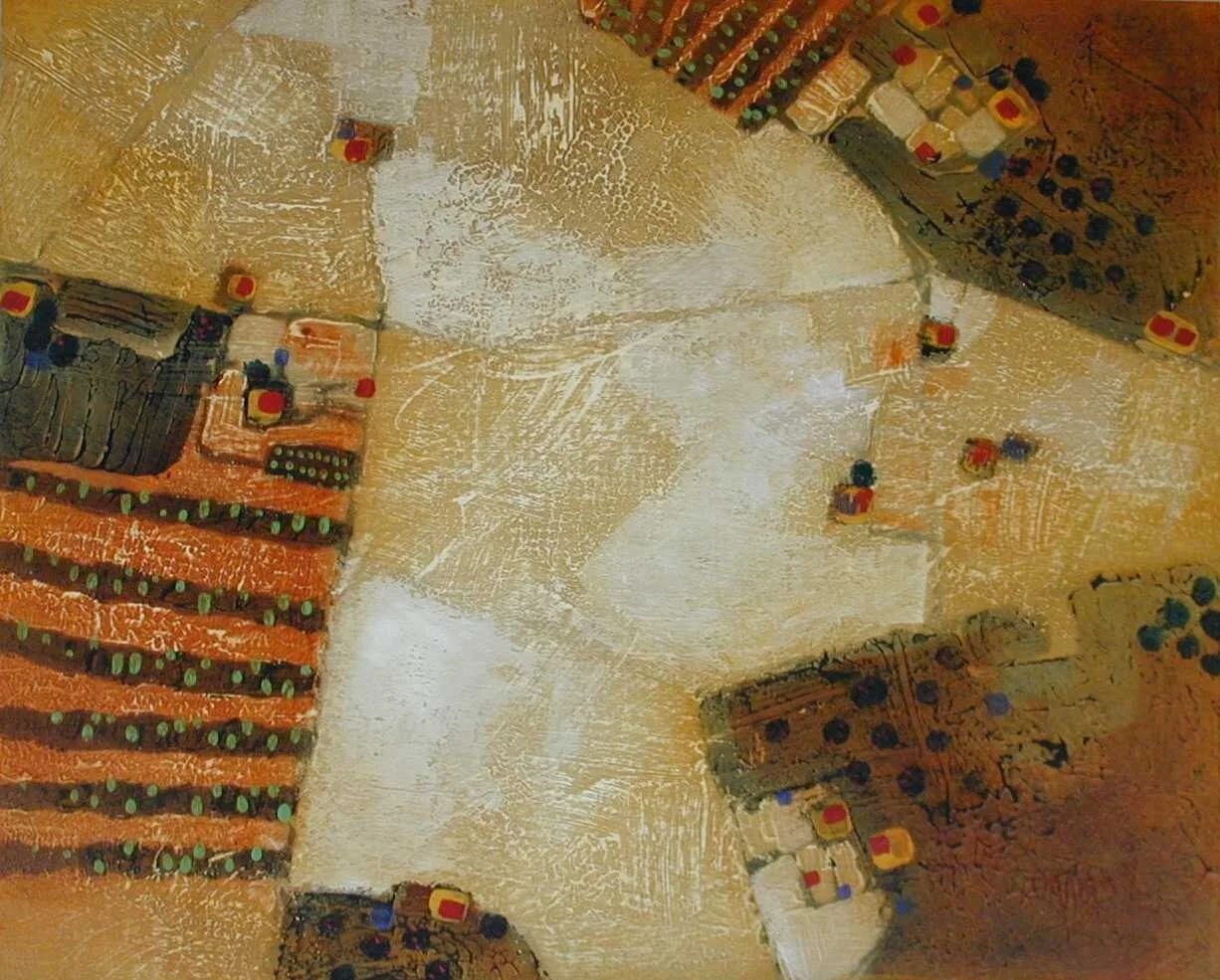 2 View From Above 2009,16x 20 acrylic on canvas ,Private Collection.jpg