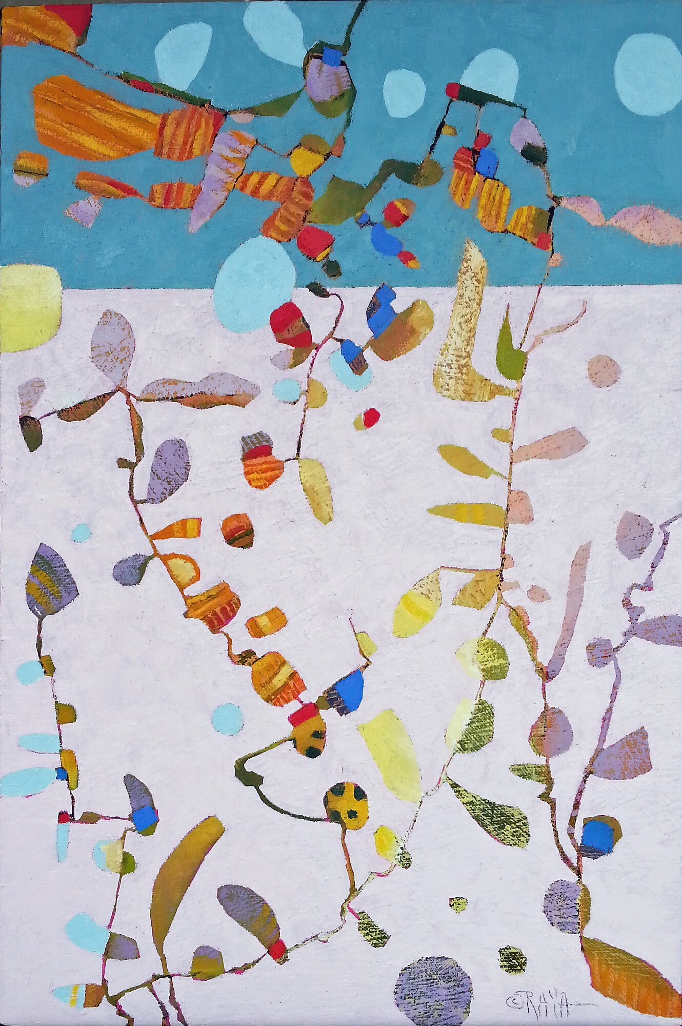 Decent into the Biotic Oil on canvas .jpg