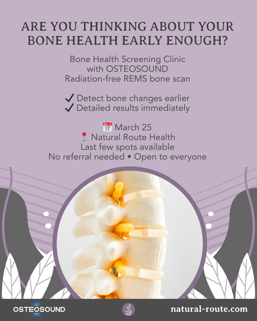 REMS Bone Health Screening Clinic