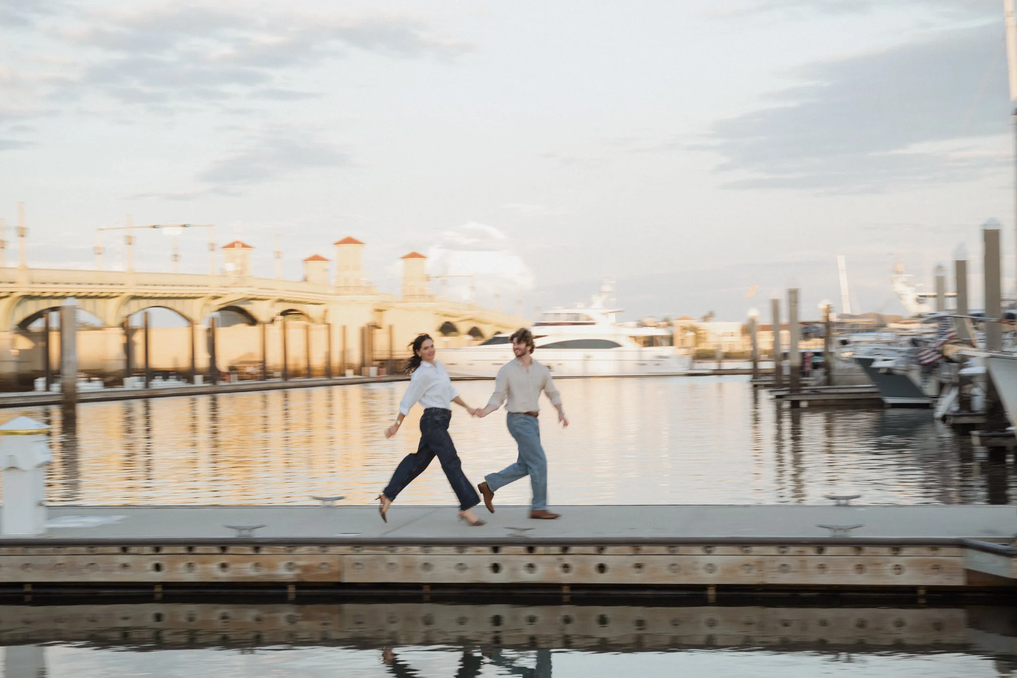 St Augustine Downtown Engagement Session 