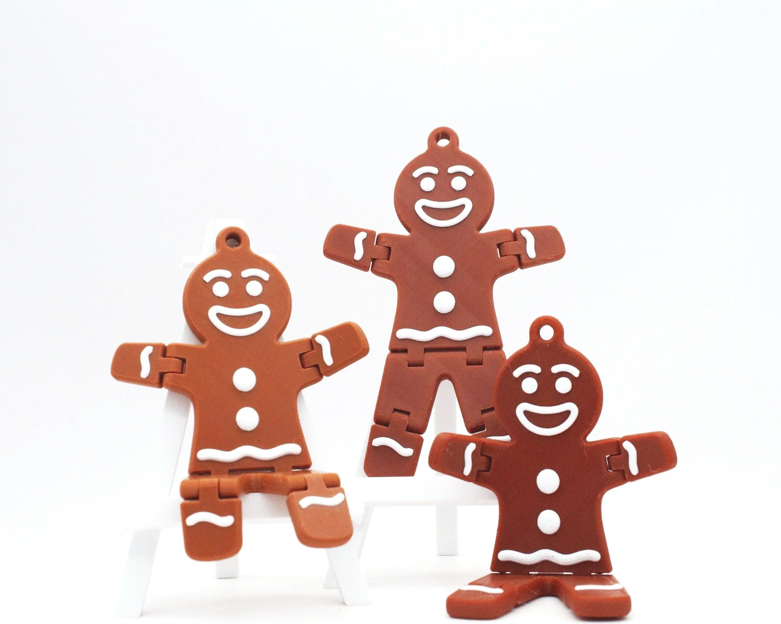Smiling Gingerbread Man by Owen & 3D