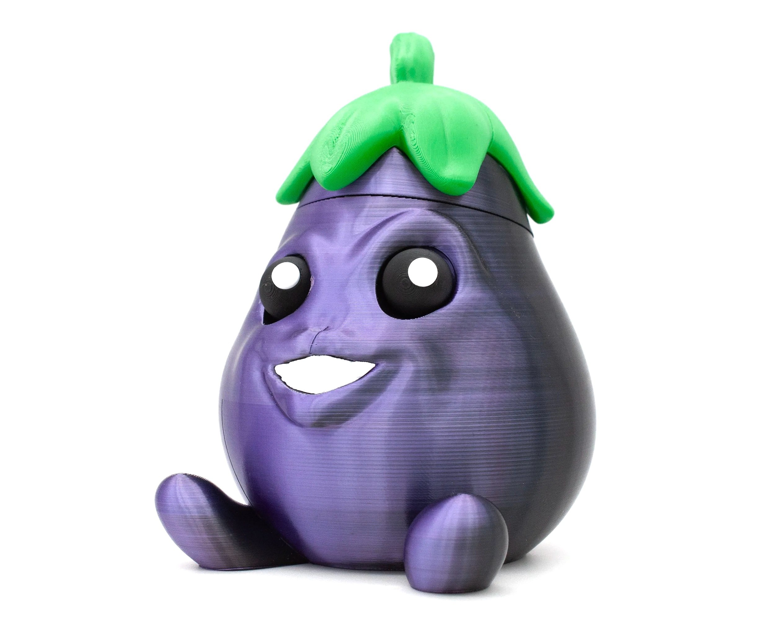 Eggplant Container by Hex3D