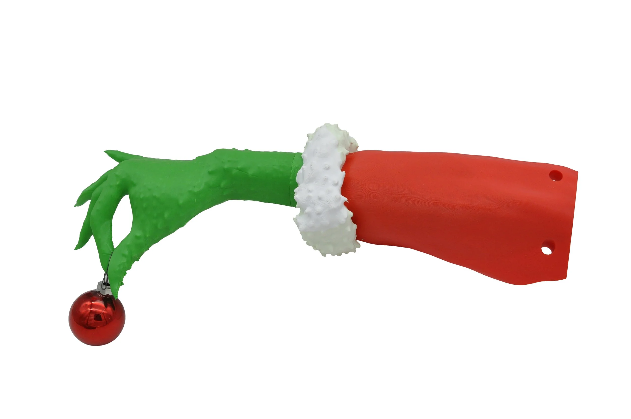 Sneaky Grinch Christmas Decoration by RYANC-3D / RC-3Dimensions