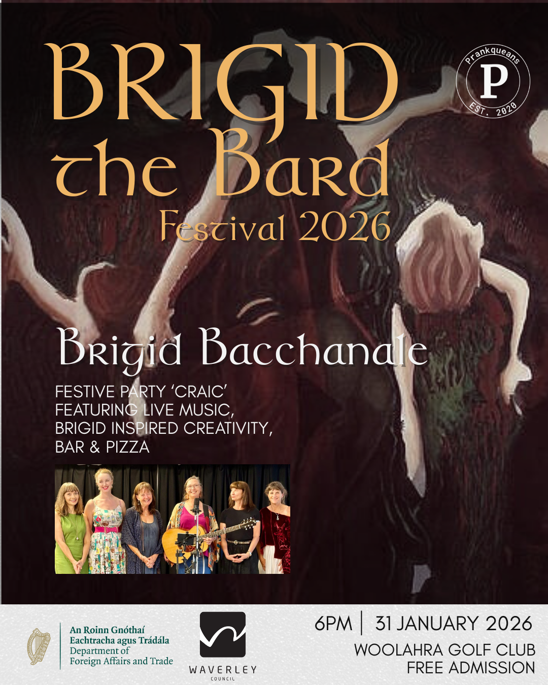 Brigid the Bard Festival 2026 | Brigid Bacchanale