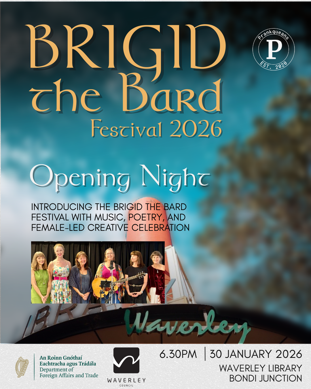 Brigid the Bard Festival 2026 | Opening Night