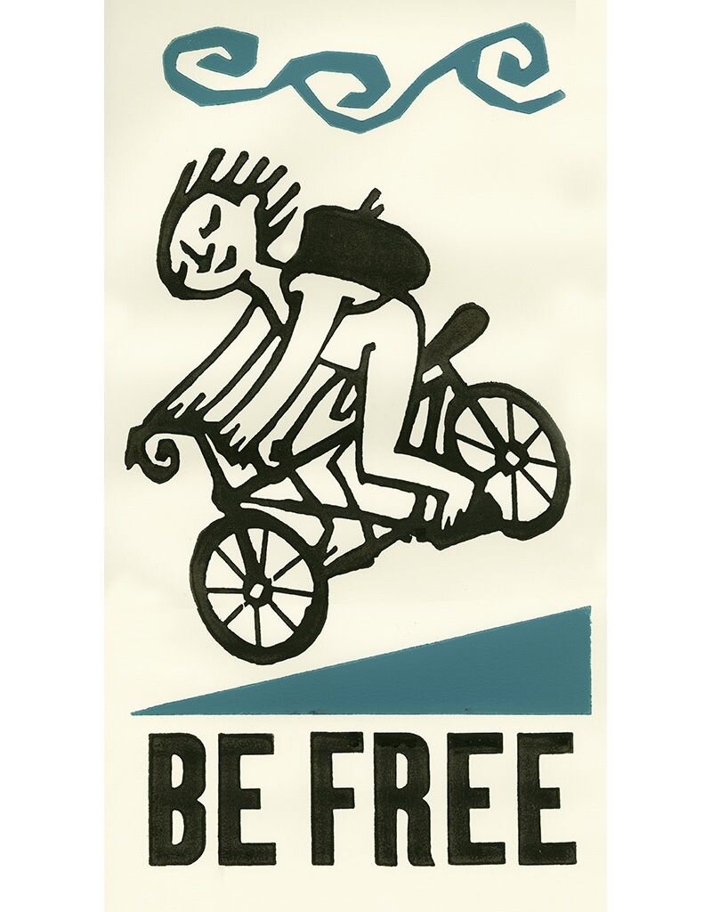 Be Free Naked Cyclist