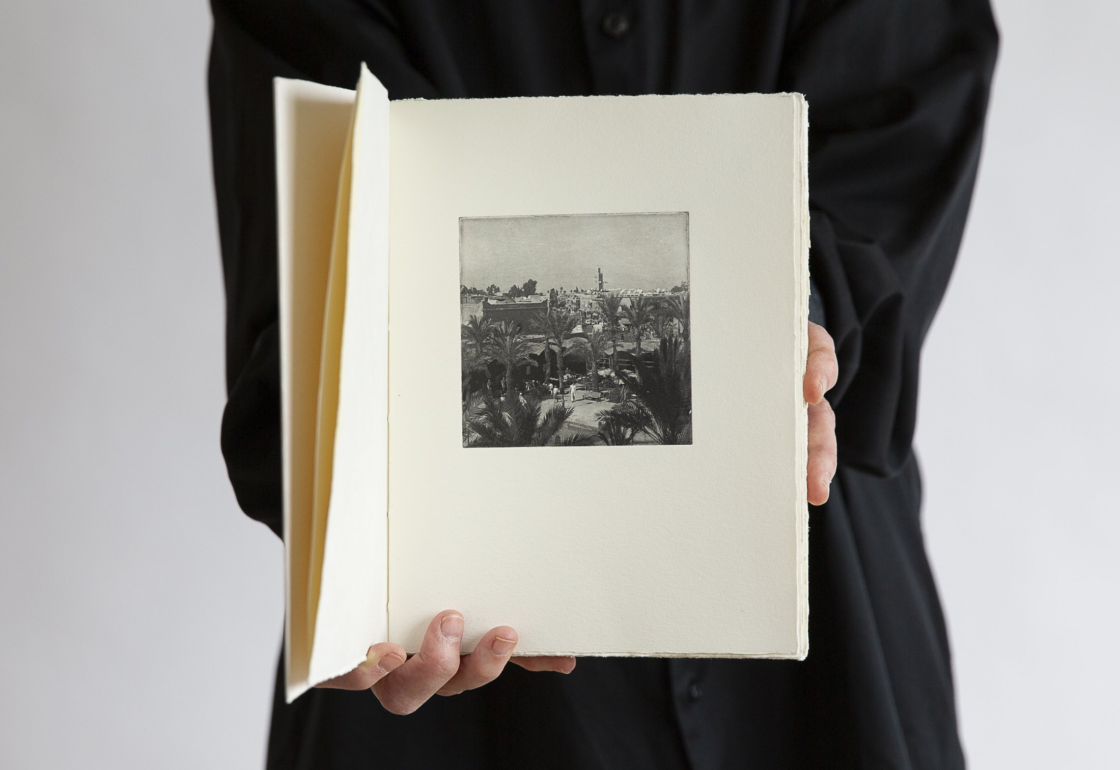 Book images from the Across Time artist book - Marrakesh 