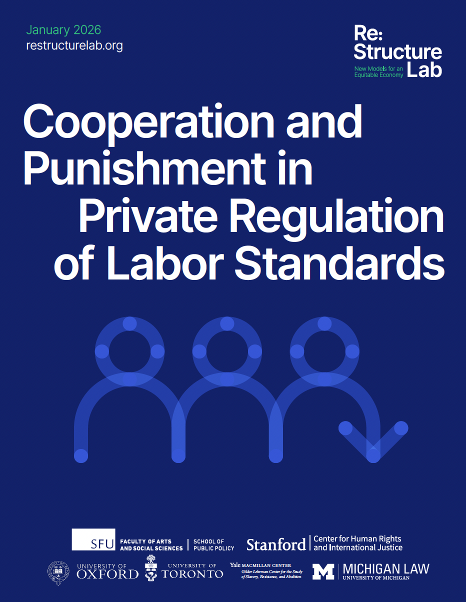 Cooperation and Punishment in Private Regulation of Labor Standards