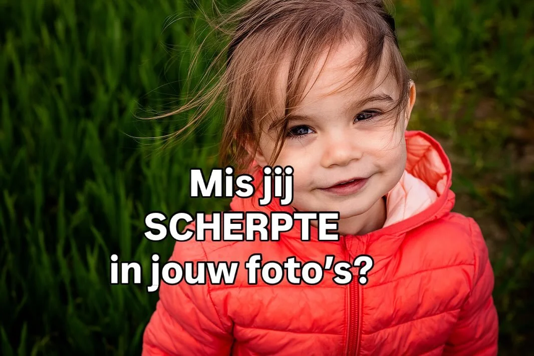 Reageer met WEBINAR en leer er meer over in het gratis webinar. Je ontvangt de inschrijflink in je berichtjes. 

Ontbreekt er scherpte in je foto&rsquo;s?
Lijkt het nooit op het juiste punt scherp te zijn?

En kijk je zo hard uit naar het moment dat 