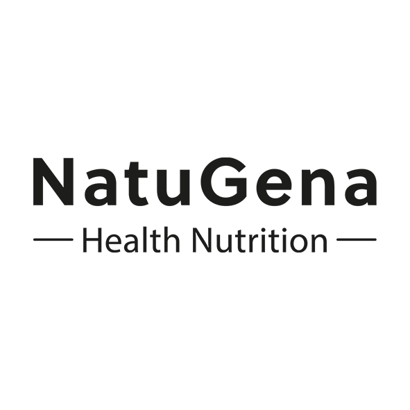 NatuGena logo with the words "Health Nutrition" underneath.