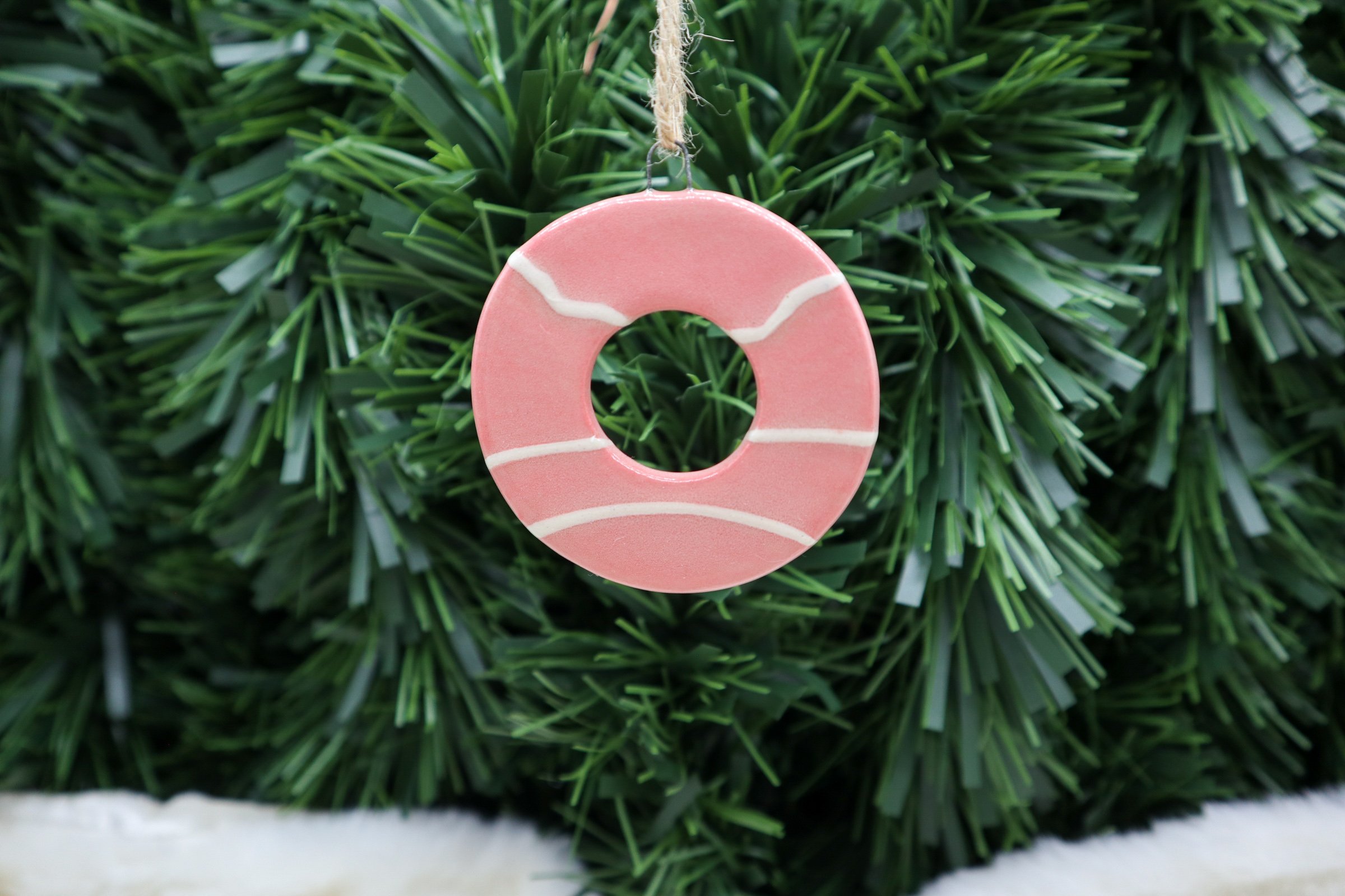 Party ring Christmas decoration