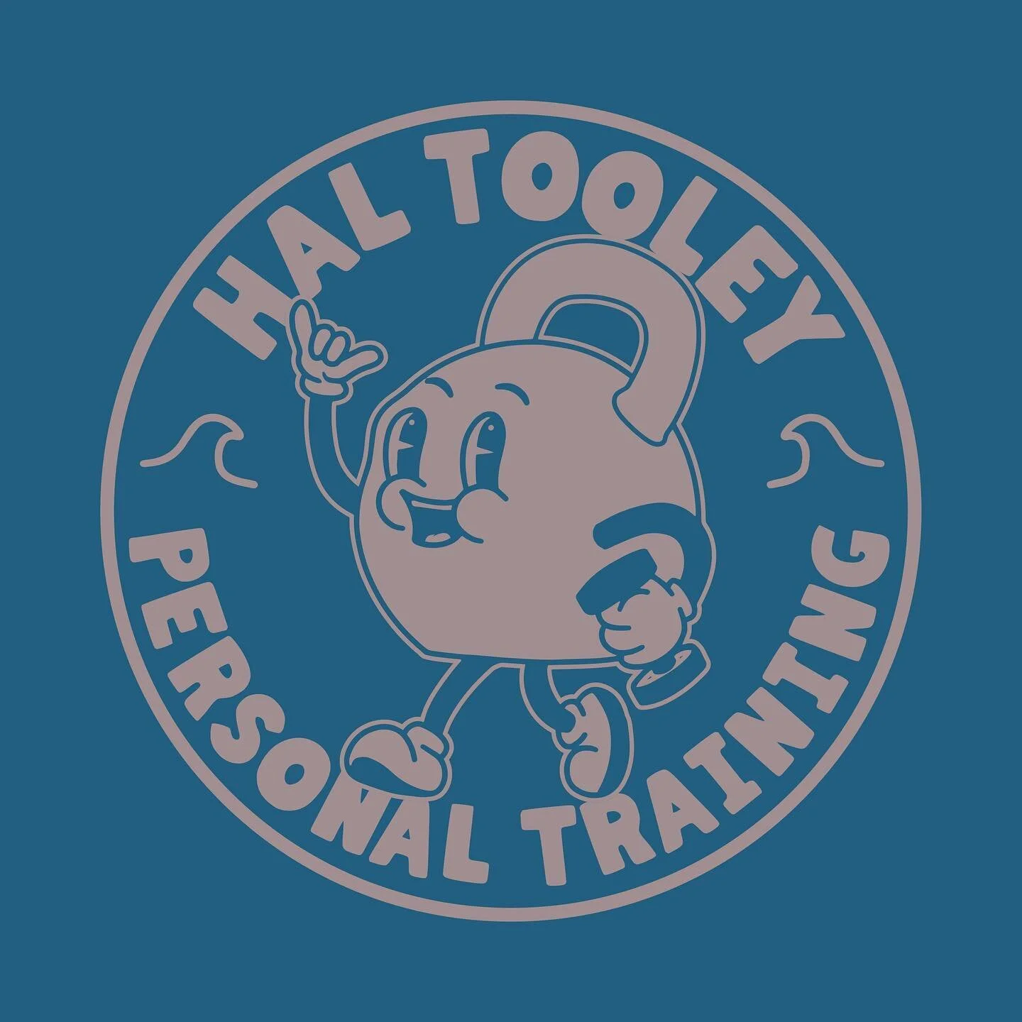 A cheeky revisit of our logo for @haltooley_pt 
.
.
#thewilddesignclub #kettlebell #mascotdesign #rubberhosedesign #personaltraininglogo #smallbusiness #gymowner #gym #crossfitlogo #crossfitdesign #gymclub