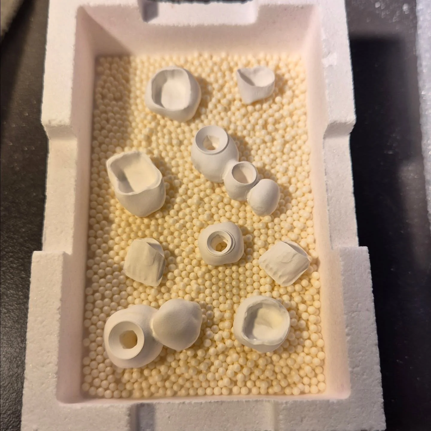 After years of deciding that milling our own zirconia was not for us and outsourcing we took the plunge and bought  our own milling machine. Needless to say we have never looked back and every day we have a full tray of freshly milled zirconia to sin