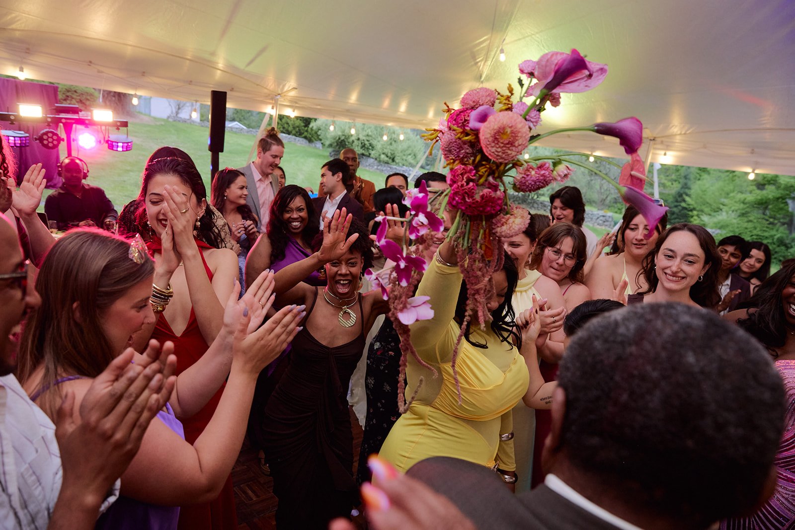 A Mountainside Tent Wedding for the Ages