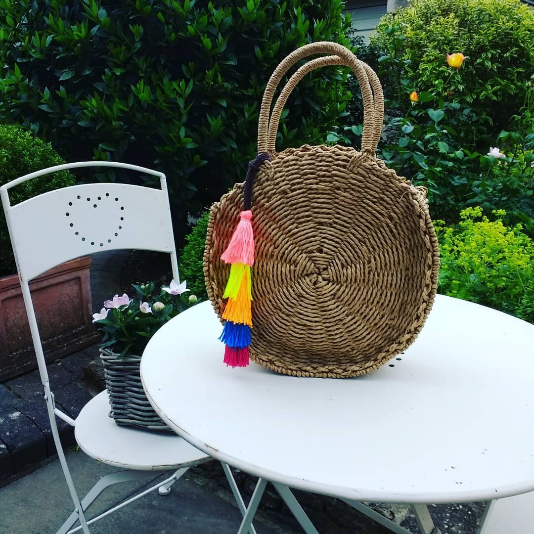 The perfect summer bag, also available in navy with detachable brights..