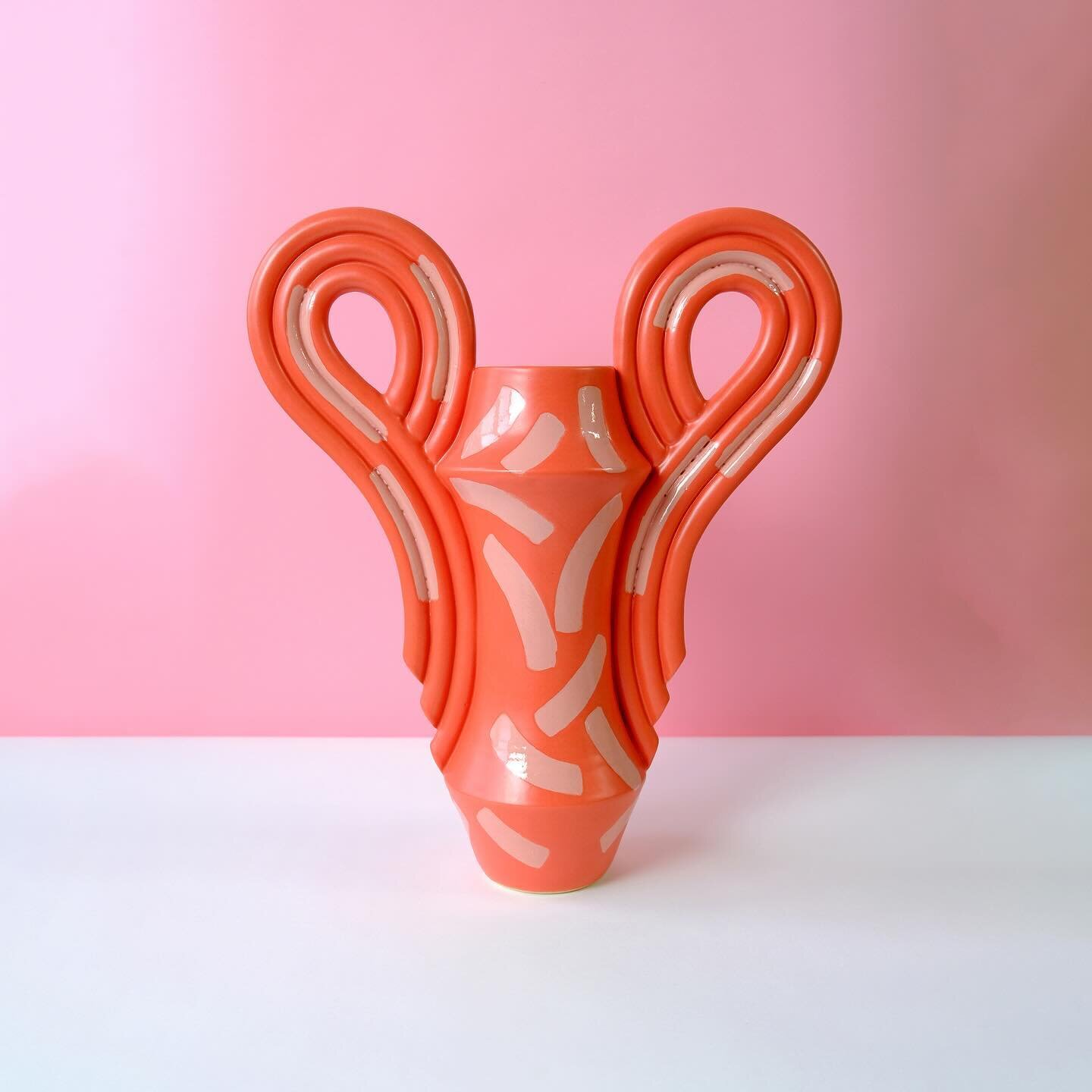 I have this proud vase in a group show this Thursday! At the inspiring and visually stunning #cultureobject for their last show in their current space. There will be so many colorful and amazing objects, made by so many great artists in a very though