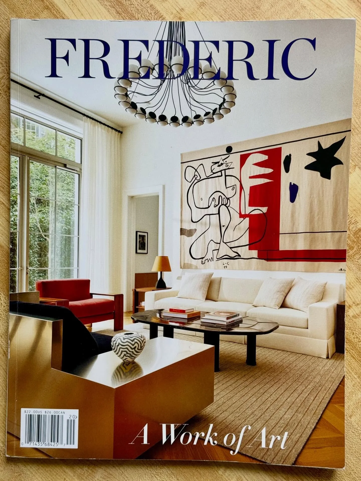 My Looping Oval Mirror made it into the latest issue of @fredericmagazine and it&rsquo;s in such great company!!

So grateful to be included!