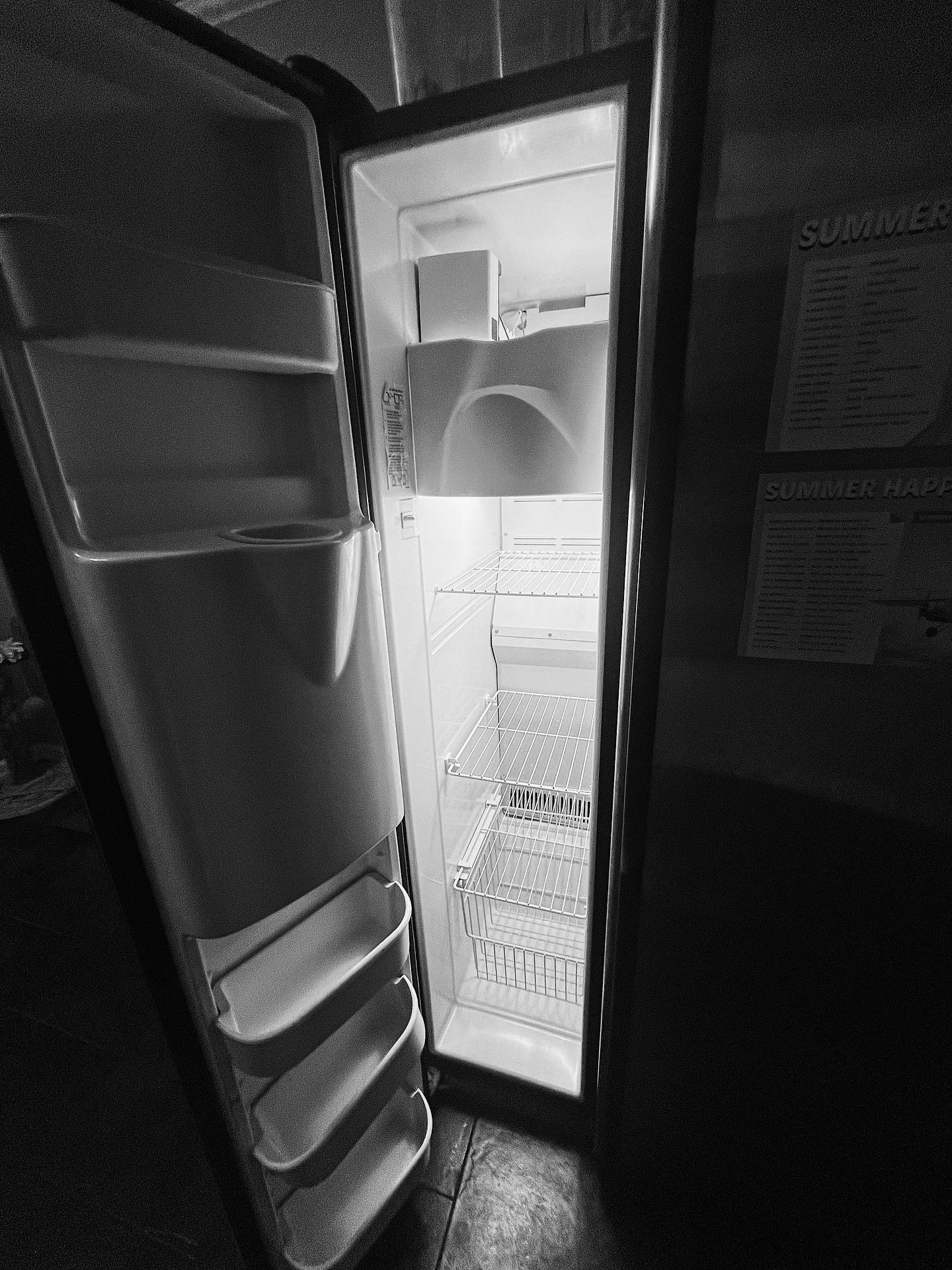 RIP to the hundreds of dollars worth of frozen food that was thawed and spoiled and dripping surreptitiously from our freezer after arriving home late and exhausted from a 10-day trip and 2 day cross country journey home after 2 back to back shows on