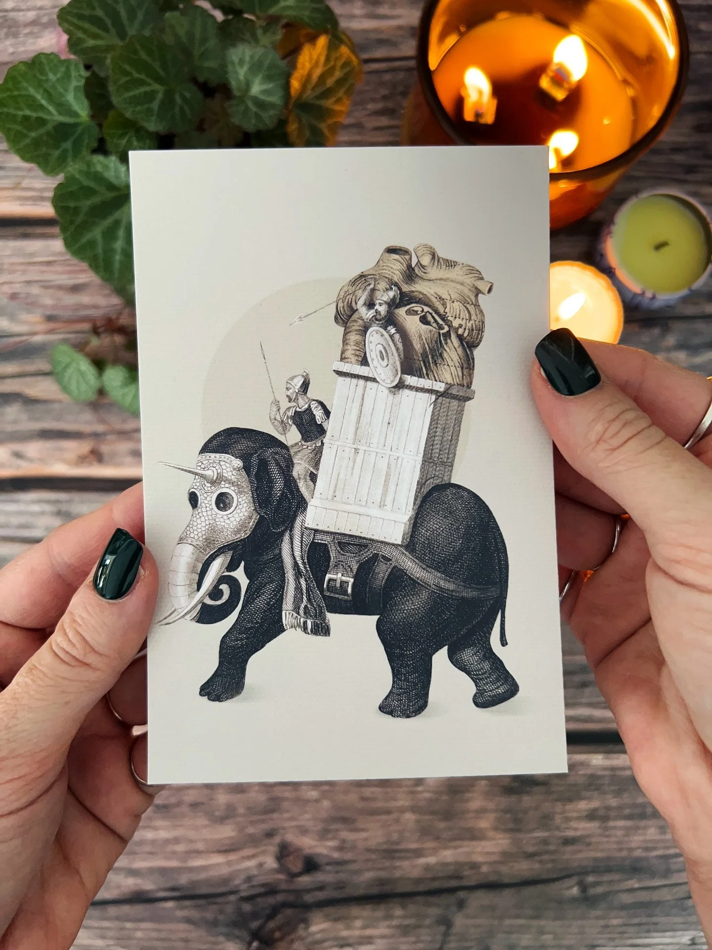 I&rsquo;ll guard your heart and you&rsquo;ll guard mine. 
That&rsquo;s the deal, baby. 
That was always the deal. 

🖤

See all of our cards at: 
https://www.strongandhardy.com/cards

#strongandhardy #greetingcards #oddities #collageartist