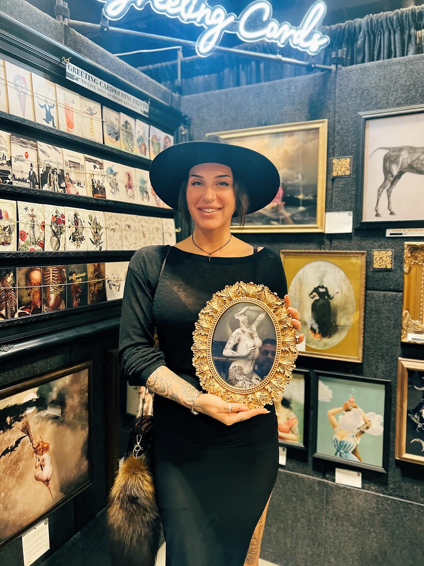 Charlotte! THANK YOU. 🖤🖤 It was our first time vending at O&amp;C in your lovely city and we just wanna thank you so much for being so kind and welcoming. We sold out of so many prints we had to restock before Atlanta this weekend which we had not 