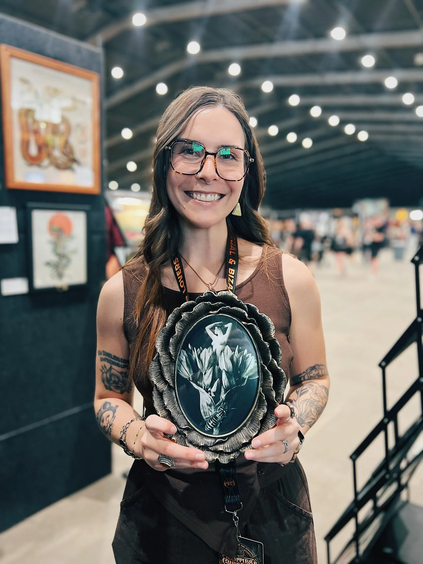 Tulsa, this was our 5th year at our home show and we smashed records. In this economy?! Thank you to all who came out to the @odditiesandcuriositiesexpo to support human creators and for giving us some hope that maybe we&rsquo;ll make it through to t