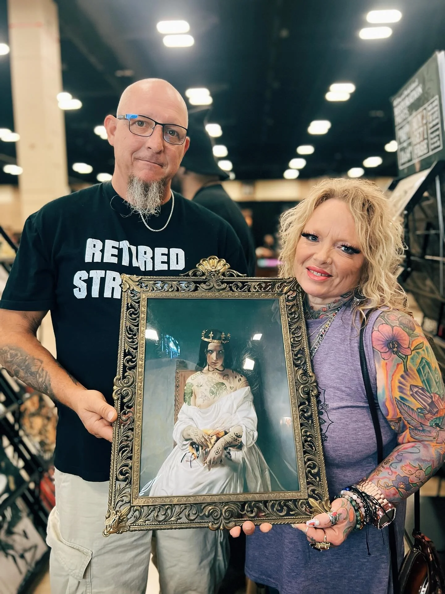 Thank you for your hospitality, San Antonio 🖤

Also, I swear if just one more person tells me that they came to the expo specifically to find our booth, the 55% water I am made of will pour out of my eyes and flood the whole damn city until I am not