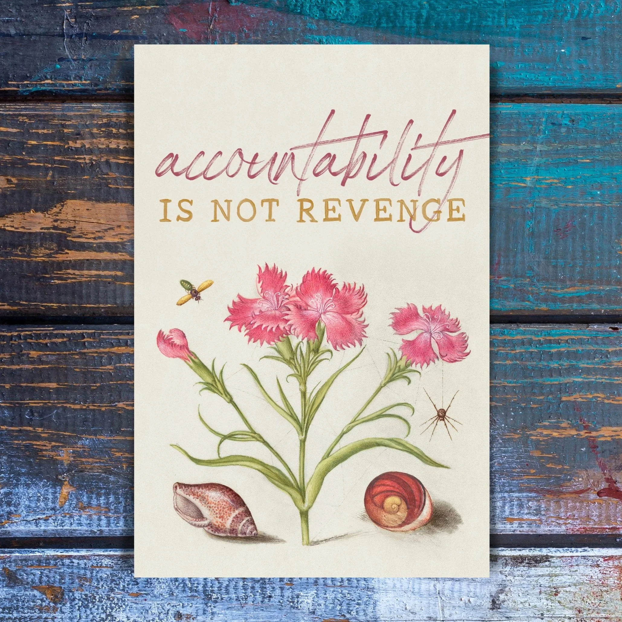 Accountability is Not Revenge