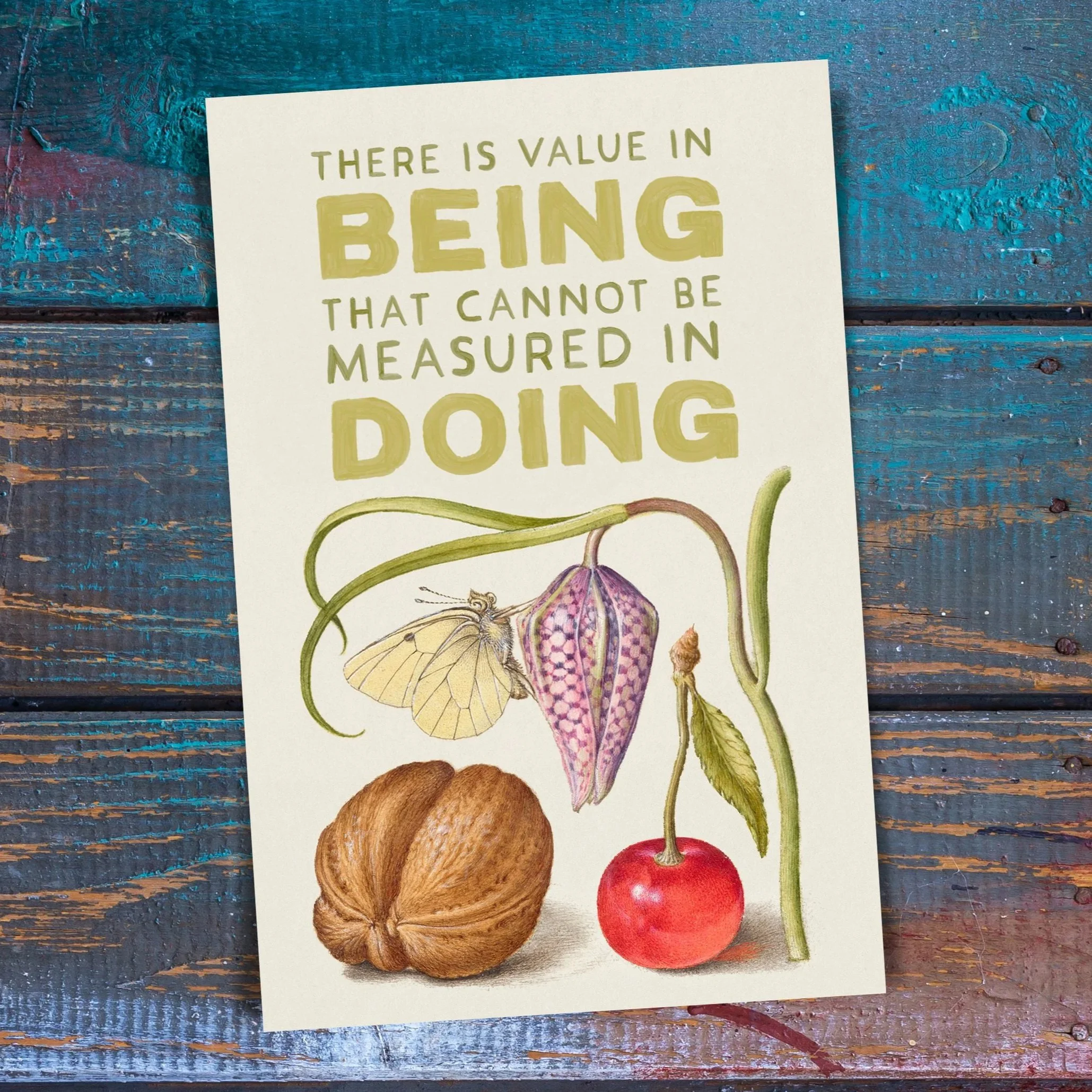 There is Value in Being