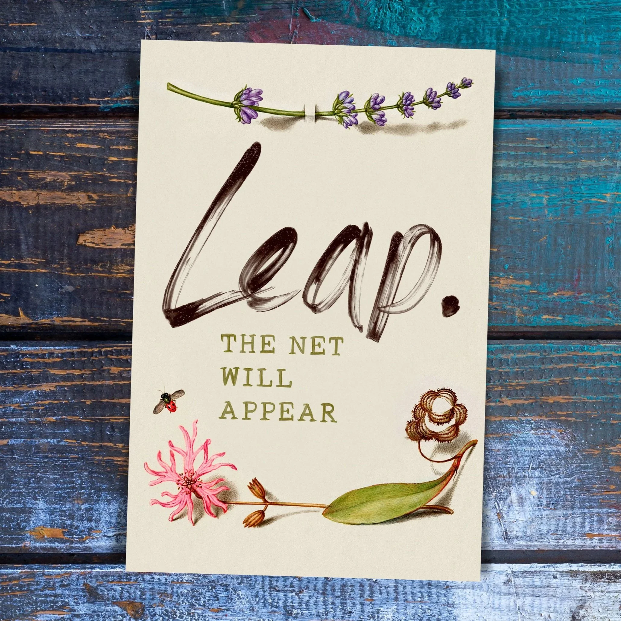 Leap. The Net Will Appear
