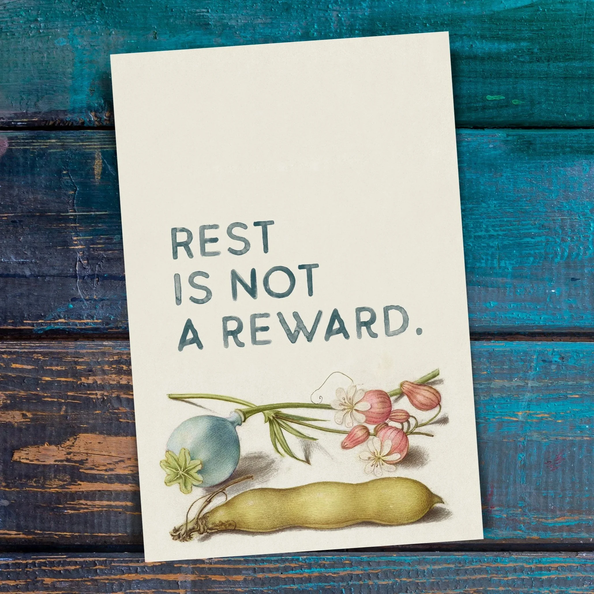 Rest is Not a Reward