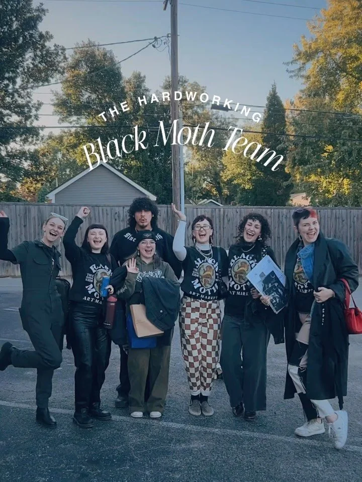 Thank you @black.moth ! 🖤 Grateful to have been back at the Art Market for our 6th year. Yesterday was a wonderful day. I made it a goal to take way more photos (than the very few I normally take) and remembered maybe only half the time 🫠 Ah well. 