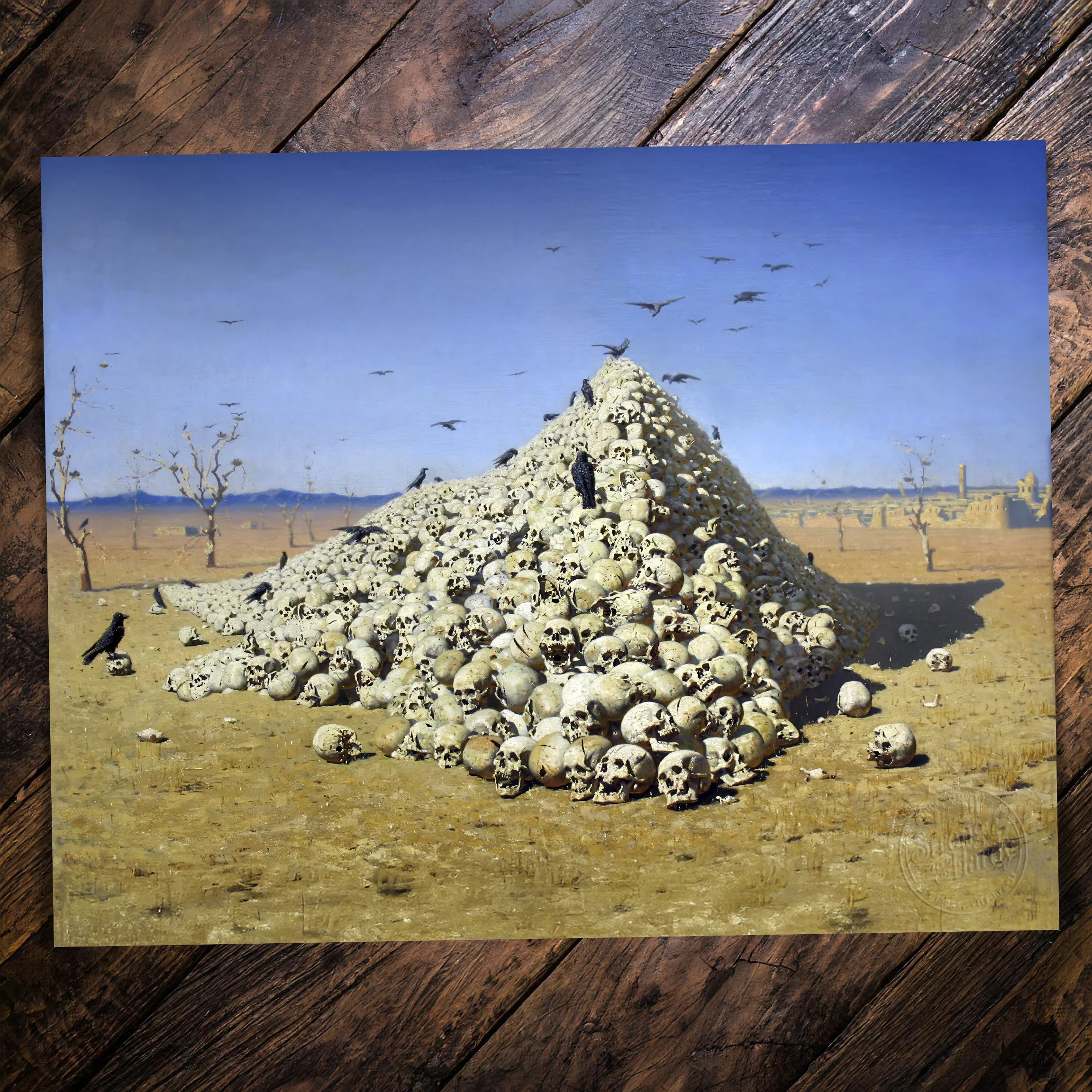 The Apotheosis of War by Vasily Vereshchagin, 1871