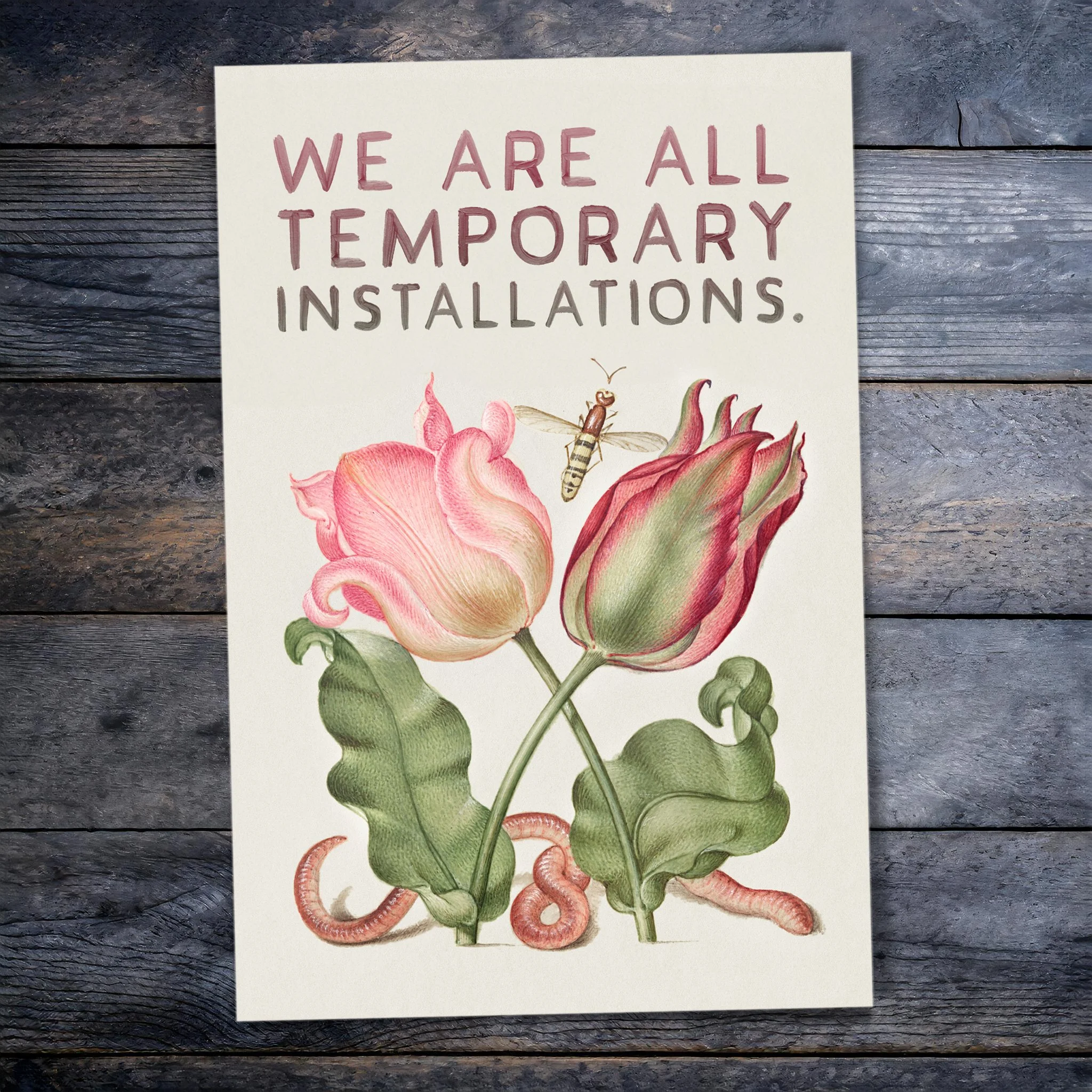 We Are All Temporary Installations
