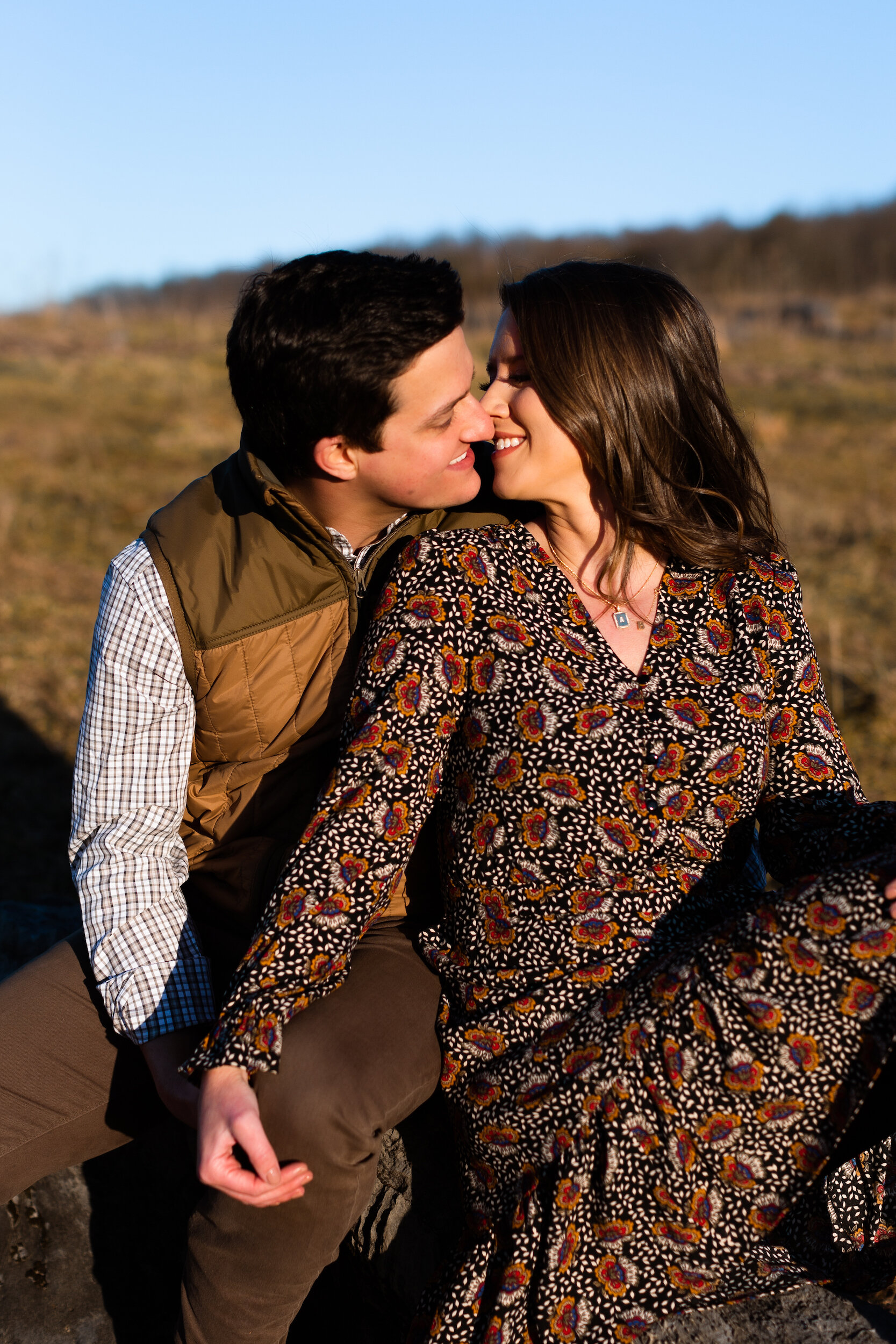 Tennessee Family Farm Winter Engagement Session — Suzy Collins Photography