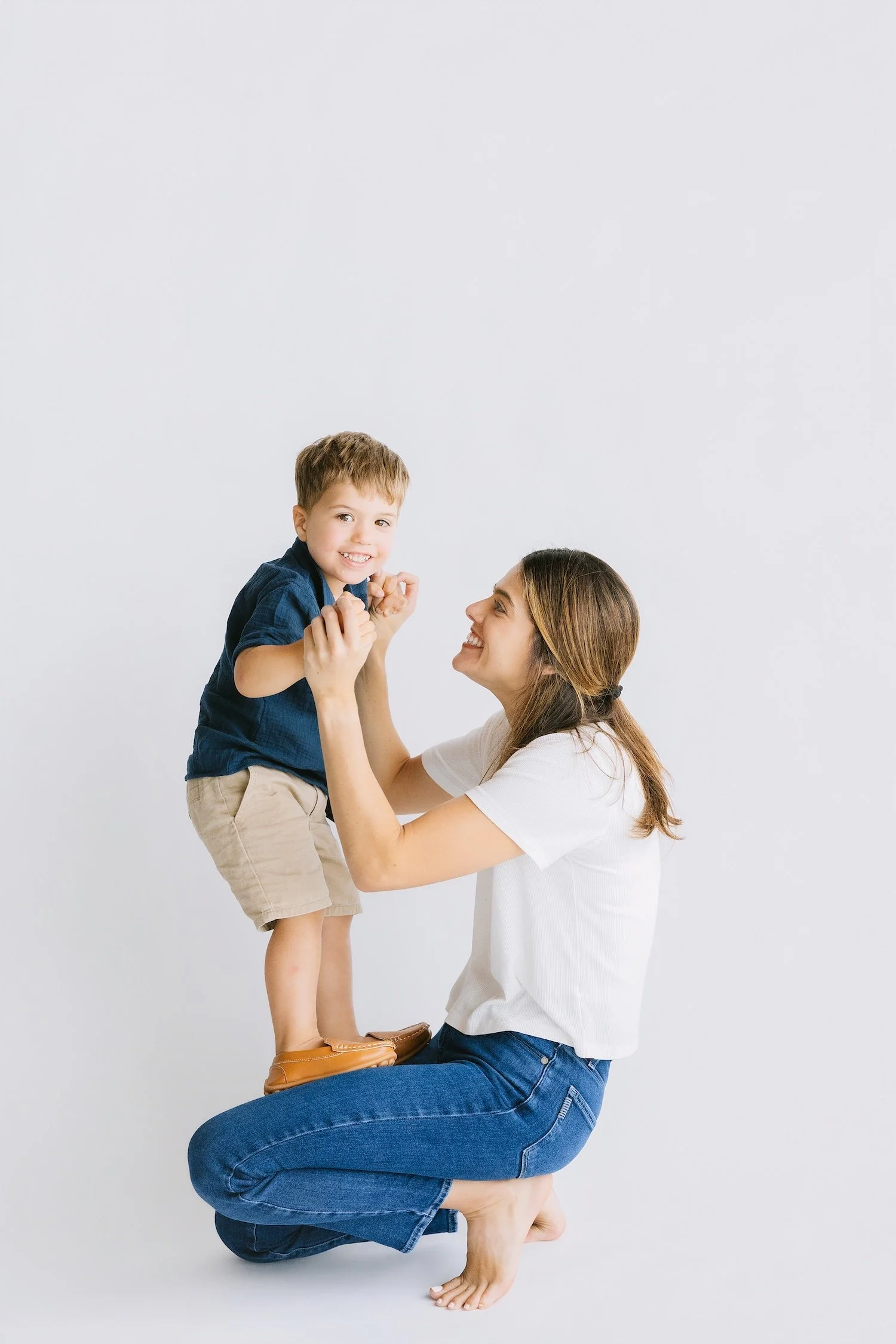Knoxville Mother Son Studio Portraits