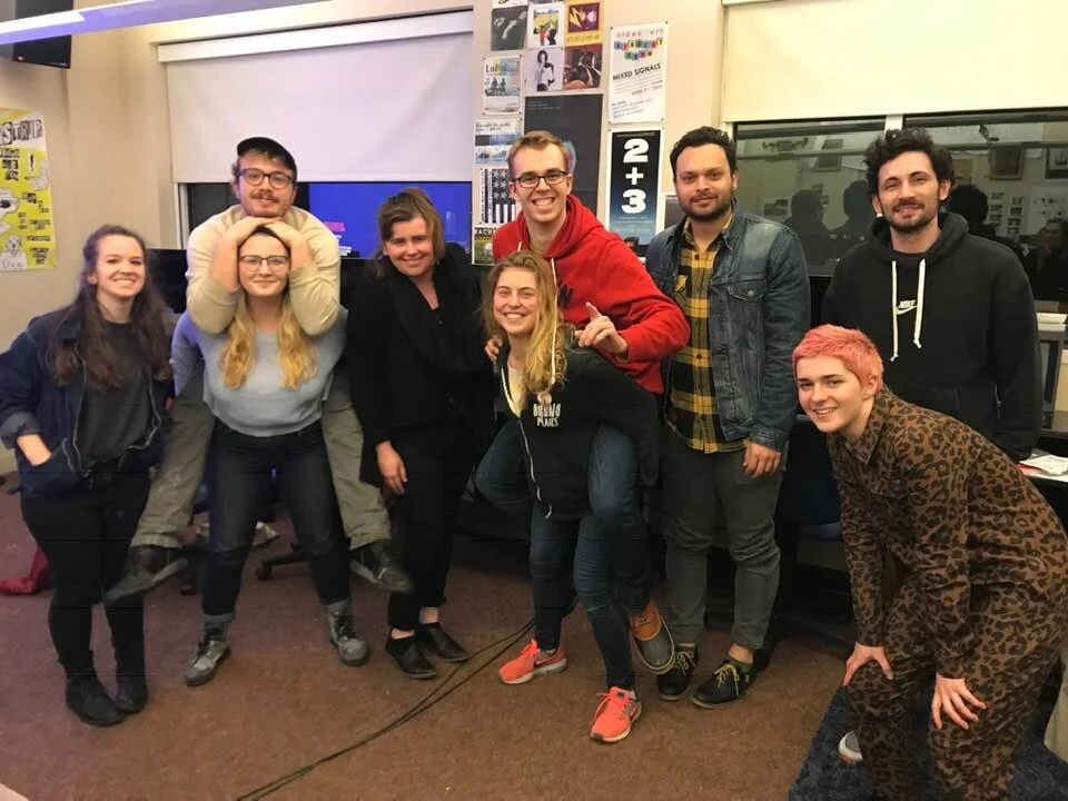 Death Factory artist and audience Feb 2019