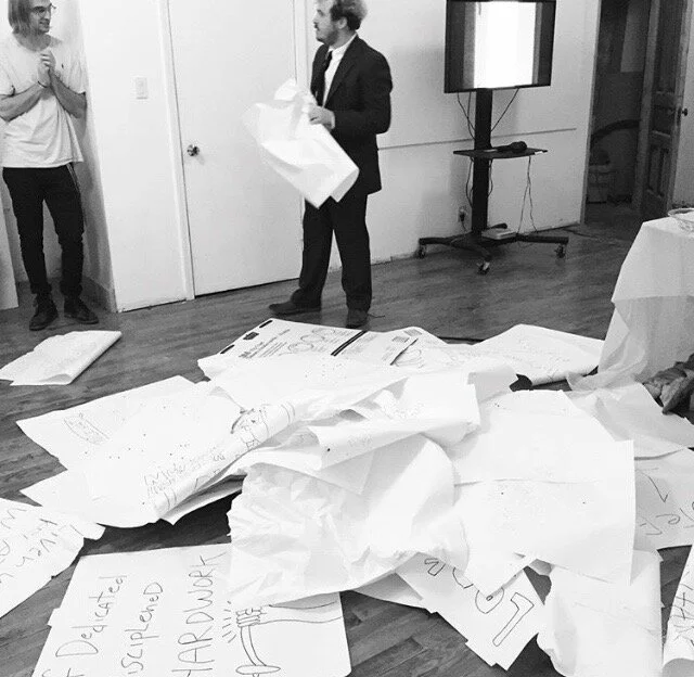 aftermath of first performance, Feb 2019